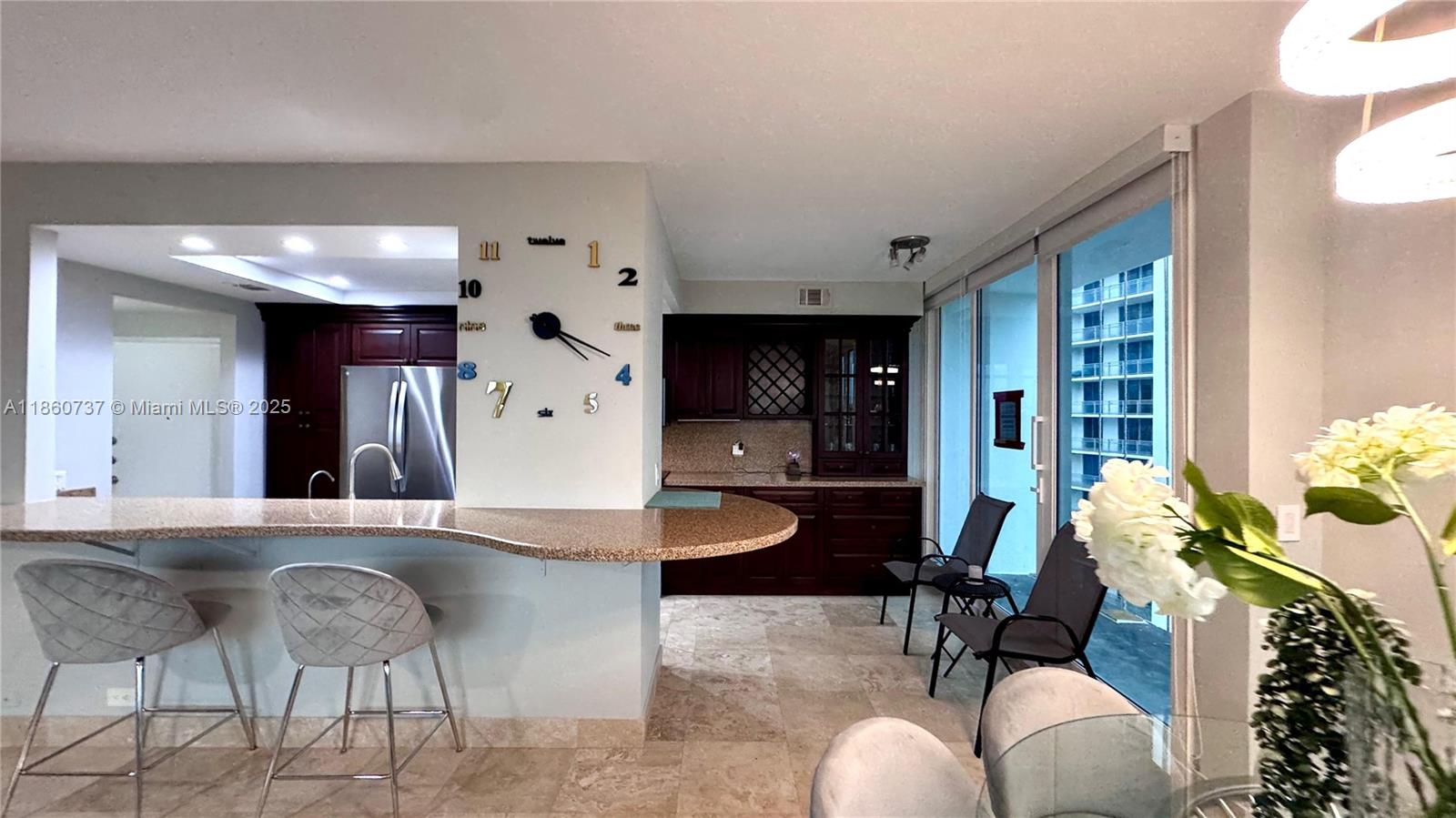 Welcome to The Alexander Towers in Hollywood, FL! This beachfront condo offers an unparalleled experience for those seeking a luxurious coastal retreat. With 1376sf,, the 2BD 2BA condo boasts marble floors,a remodeled kitchen equipped w.stainless steel appliances,updated bathrooms,in-unit washer & dryer,2 large flat screen TVs, modern furniture, stylish beds, new window treatments. One of the standout features is its direct & private beach access – step onto the sandy shores & bask in the sun whenever you please. Other amenities include a large pool, BBQ area, gym with an ocean view + valet. Centrally located between Miami Beach, Ft Lauderdale and near the Hollywood Beach Boardwalk & iconic Margaritaville resort. Enjoy all the endless fun & activities!Available for annual or short term .