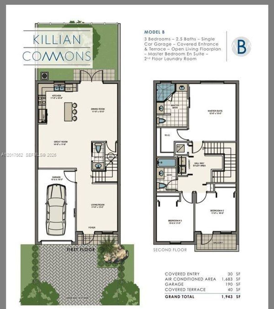 Beautiful 3 bedroom 2 and half bath town home in Killian Commons. Stainless steel appliances, spacious cabinets and quartz counter tops. Very spacious bedrooms with large walk in closets. The home features a patio. Close to MDC, William Lehman Elementary, TERRA High School. Shopping Center with restaurants right next to subdivision. Major highways and hospitals within 5 to 10 minutes.