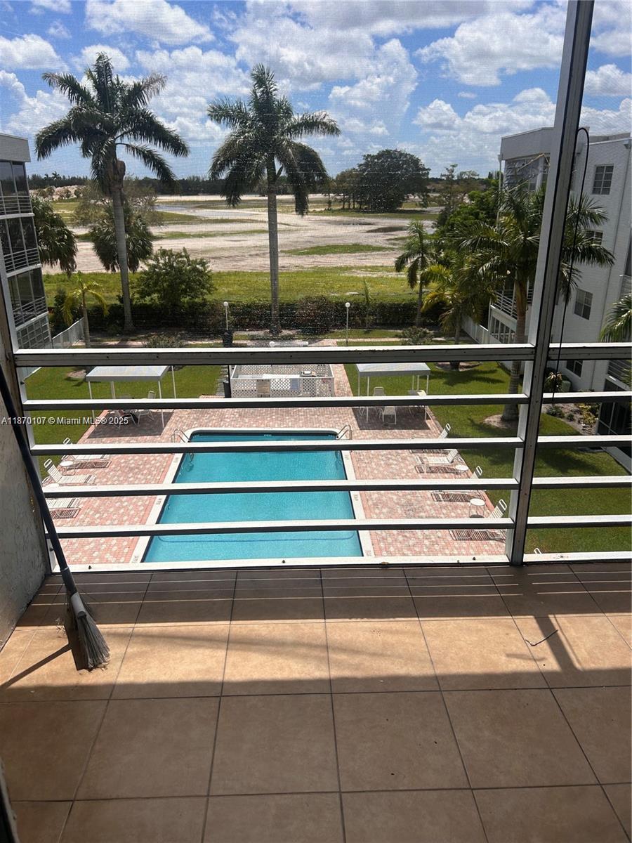 Charming apartment located in a quiet and safe 55+ community. At least one occupant must be 55 years or older. Enjoy excellent amenities including a pool, clubhouse, and tennis courts. The apartment features a spacious bedroom with a walk-in closet and is move-in ready. An ideal place to enjoy peace and tranquility. Pool view. One assigned parking garage plus guest parking space.