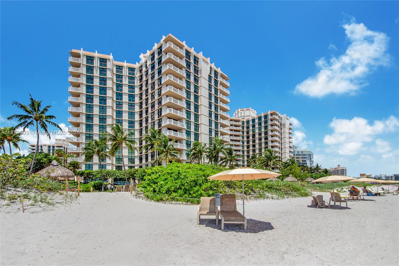 Seasonal Rental: December 1st to April 30th! This beautifully renovated and furnished 2-bedroom unit offers direct ocean views and resort-style living at the Towers of Key Biscayne. Enjoy exclusive beach access and proximity to the state park for morning walks along the shore. The apartment features a washer and dryer, and one of the bedrooms is furnished with two full-size beds, while the other serves as a living room with a sofa bed. Maximum occupancy is four people. The building offers full amenities, including bbq, a restaurant, beauty salon, two pools, an oriental garden, and a gazebo by the beach. One assigned parking spot is included. 4-month min no exceptions INCLUDES ELECTRICITY WATER AND INTERNET