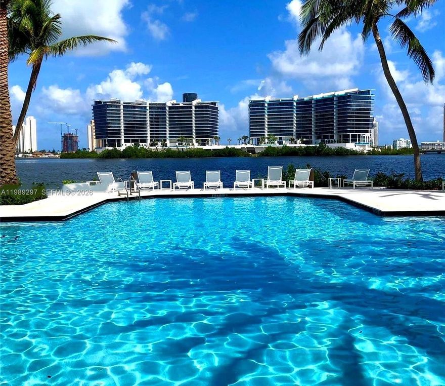 Located in the heart of Aventura, this beautifully maintained Mediterranean-style waterfront community offers true resort-style living. The grounds are meticulously kept, creating a peaceful and inviting atmosphere, with a strong sense of pride of ownership throughout. Residents enjoy a friendly, well-established community with great neighbors, making it feel both welcoming and secure. Amenities include a heated bayfront pool overlooking stunning water views, a clubhouse with a full gym, two lighted tennis courts, a second pool with BBQ area, and more. Pet-friendly with up to two pets of any size allowed. Spacious 2-bedroom, 2-bath residence featuring one of the largest floorplans in the building, with a split-bedroom layout, two large walk-in closets, and an open kitchen. The unit also includes a full-size washer and dryer for added convenience. Enjoy beautiful bay views from your unit that bring in natural light and create a serene backdrop throughout the living space. Flexible rental policy allows leasing during the first year with a minimum one-month term. Water and cable are included. Ideally located just minutes from Aventura Mall, top restaurants, and movie theaters, with easy access to Miami Beach. Walking distance to shopping and everyday conveniences, and zoned for highly rated schools including Waterways K-8, Aventura Charter, Dr. Michael M. Krop Senior High, and an upcoming charter high school.

ALL ASSESSMENTS HAVE BEEN PAID