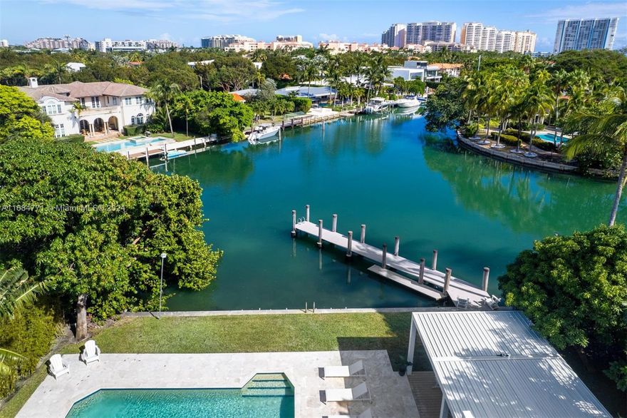 Experience the ultimate Miami lifestyle in this stunning waterfront residence, featuring an extraordinary dock – a true boater’s paradise. Meticulously remodeled, this elegant home boasts spacious, open areas filled with natural light, great terraces, and impeccable finishes that capture the vibrant allure of Miami. Enjoy breathtaking views from nearly every room, bringing a sense of serenity and connection to the water. With 6 beautiful bedrooms, 6 baths, and a 2-car garage, it’s designed for both luxury and comfort. Outside, a gorgeous pool and a brand-new gazebo create the perfect setting for gatherings and relaxation. Situated on a serene private street in the exclusive paradise of Key Biscayne, this retreat truly offers the best of island living. Embrace your own private sanctuary.