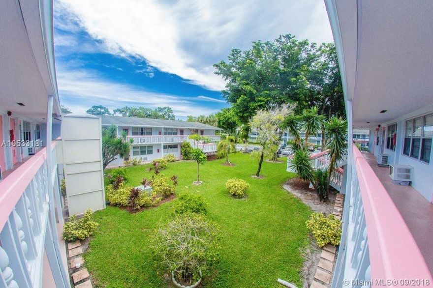 Beautiful green views from this 1/1.5 in Century Village! Property features tile and carpet floors, screened patio and is only 3.5 miles to Deerfield Beach. Active community includes state of the art clubhouse, pools, fitness center, live shows and so much more. Make this your home today!