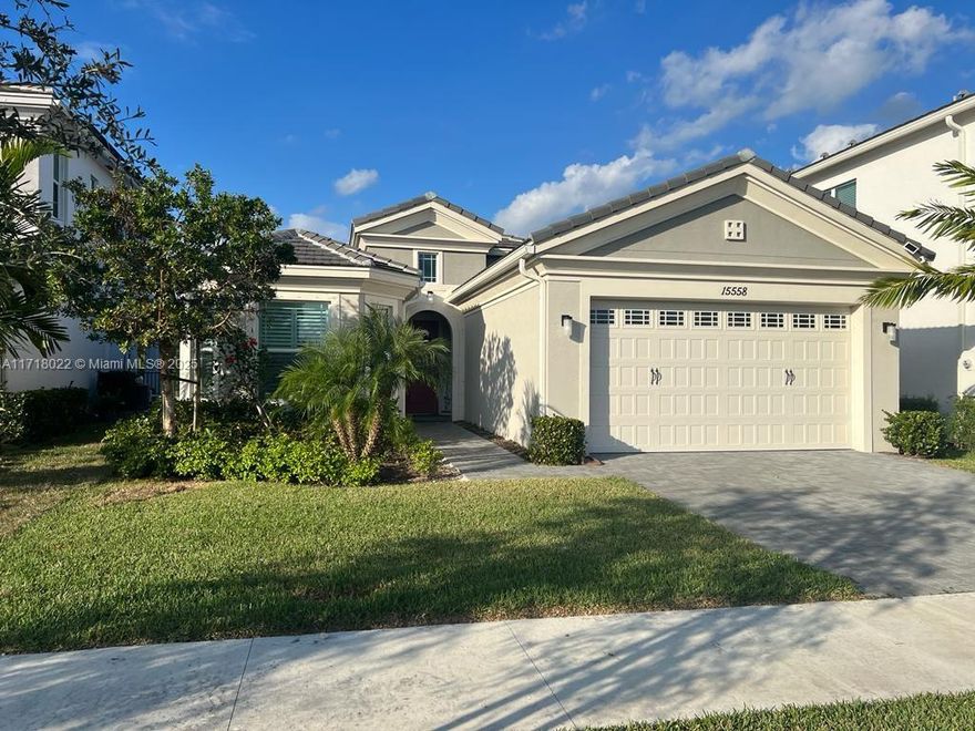 A stunning single-family home in Westgate offers the perfect blend of modern comfort and tropical charm. Nestled in a vibrant gated community, excellent conditions, with 3 bedrooms, 2 bathrooms, 2 cars garage, laundry area, 1 story home, a spacious yard, a spacious open floor plan, contemporary kitchen with great countertops, high-end stainless-steel appliances, and elegant floors throughout, this property is move-in ready, patio perfect for entertaining, this home is just minutes from shops, restaurants, and more, many community amenities.