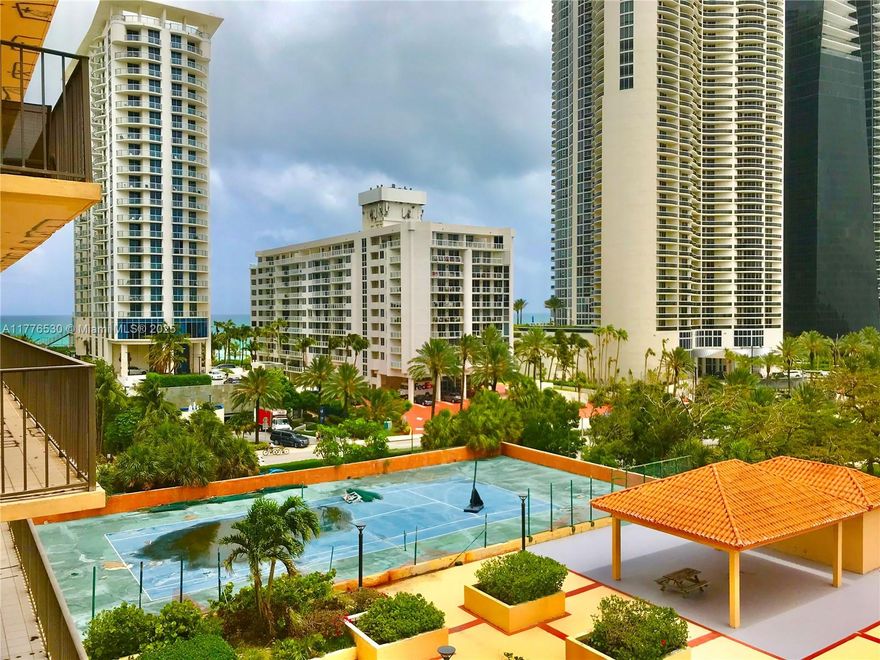 Winston Towers 600 two bedroom/ two bathroom with panoramic views of Sunny Isles Beach. South exposure. Washer/dryer are in the unit. Internet, cable, water, parking. Walking distance to the beach, shops and restaurants. New balconies