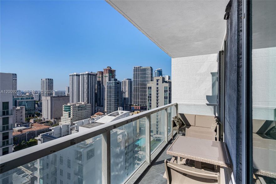 One-bedroom residence in the heart of Downtown Miami, offering 802 square feet of thoughtfully designed living. Soaring ceilings and unobstructed west-facing views fill the home with natural light and striking sunset vistas. Distinguished by superior construction and elevated finishes, the residence features premium solid cabinetry and a marble-appointed bath—details rarely found in comparable offerings. Ideally positioned moments from Miami’s premier dining, culture, and entertainment, this is an exceptional opportunity for a primary residence, pied-à-terre, or investment.