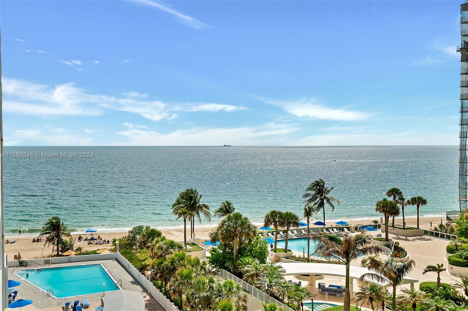 Property for Sale at 4250 Galt Ocean Dr 7D, Fort Lauderdale, Broward County, Florida - Bedrooms: 1 
Bathrooms: 2  - $369,000