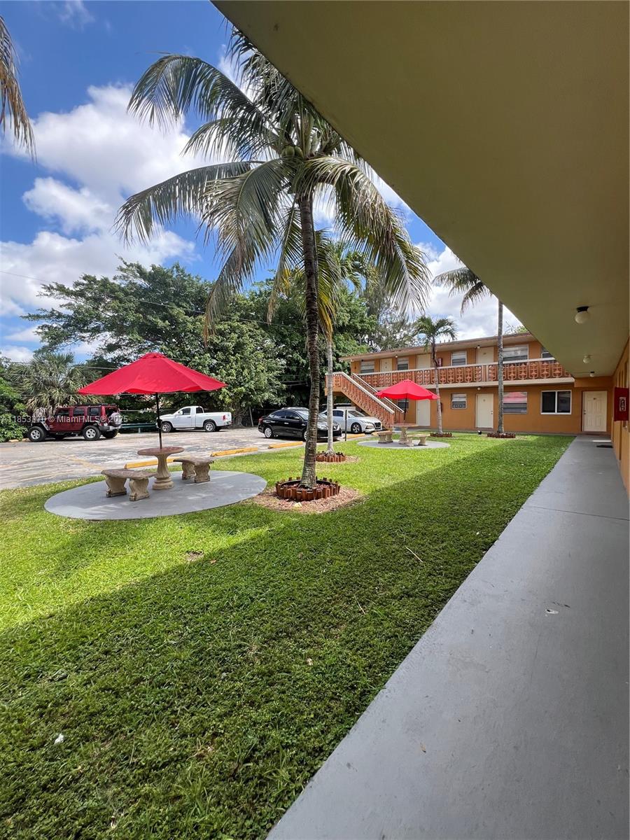 2 bedroom, 1 bathroom located in the heart of Hialeah. This ample apartment features tile flooring, freshly painted walls, open kitchen, wall ac unit, window treatment, spacious room, walk-in closet & 1 parking spot. Minutes away from shopping plazas and major highways. Washer/dryer room available in common area. Water is included. $25 monthly pet fee for small breed only.