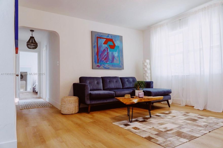 MUST TO SEE! Welcome to your new home in the hearth of the beautiful Biscayne Park, this lovely house offers a perfect blend to confort and convenience. Located in a quiet three lined neighborhood, this home is partially furnished making your move-in easier and faster. Enjoy the natural light throughout and a large backyard perfect to relaxing or entertaining. Don't miss out this opportunity to live in one of Miami's most charming and peaceful communities, this gem won't last long. **FOR SHOWINGS PLEASE THE THE AGENT.**