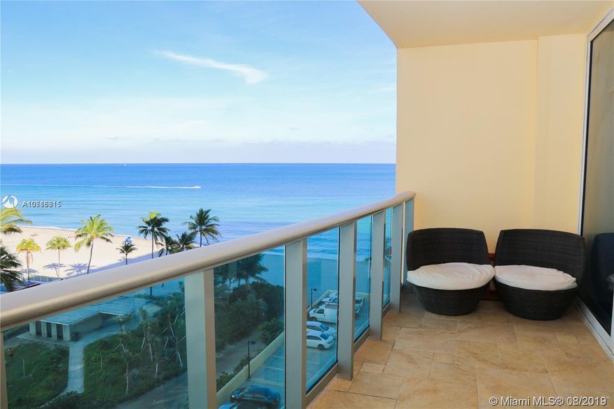 Spectacular, newly renovated with new furniture Studio available for seasonal rent. Professionally decorated and fully furnished Unit with ocean views will be your beachfront retreat. The Wave -Luxury building right on the beach with a brand new resort style pool area, new gym overlooking the ocean, beach services, new restaurant coming soon. Building perfectly located near FLL airport, malls, restaurants, Hollywood boardwalk and more.