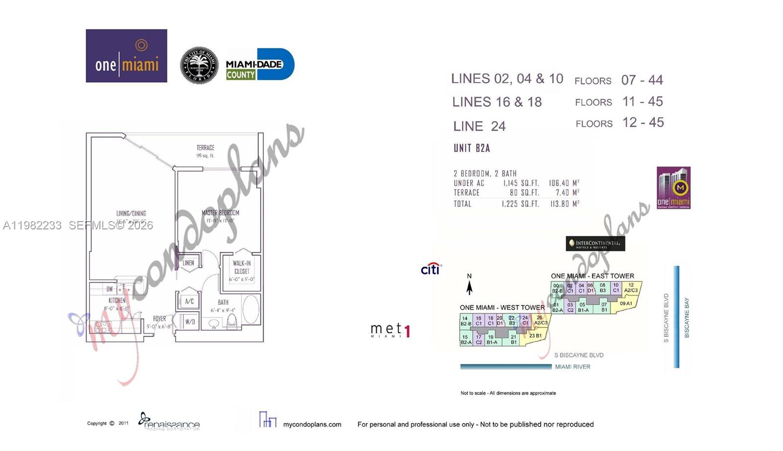 ONE MIAMI EAST CONDO - Residential