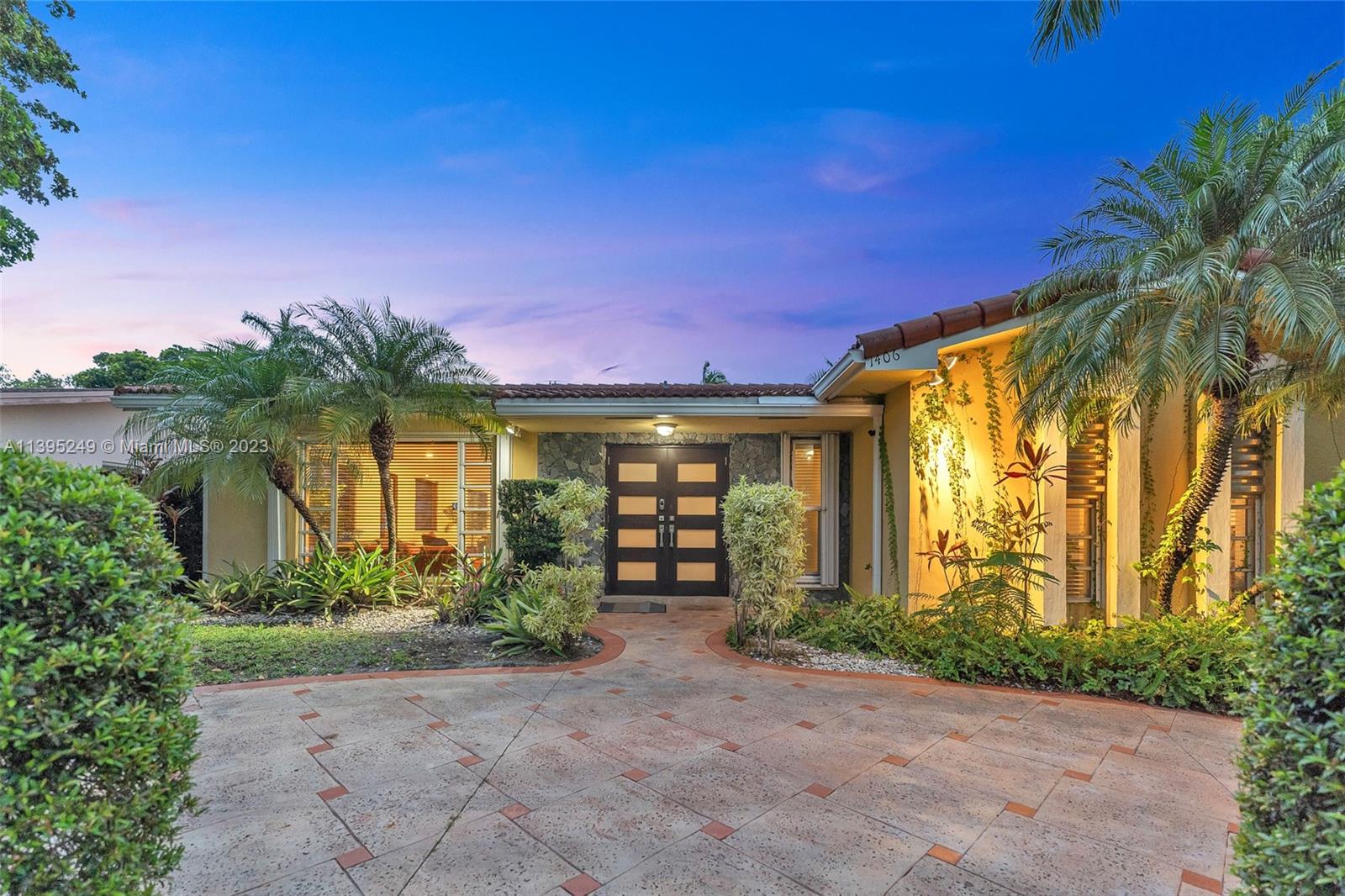 Fully licensed and renovated Short Term Rental opportunity! Luxurious fully furnished 3-bedroom, 2-bathroom beach home east of US-1, in close proximity to Hollywood Beach. Spanning 2112 sq. ft, this property showcases exceptional attention to detail with a stunning interior, expertly designed by a professional interior architect, which can be included in the sale. The beautiful garden has a brand-new patio and a generous swim spa. The garage offers potential, as it can be converted to an extra bedroom or game room to create more income. Price per foot below next doors gut job. Firm price for an excellent licensed business opportunity.