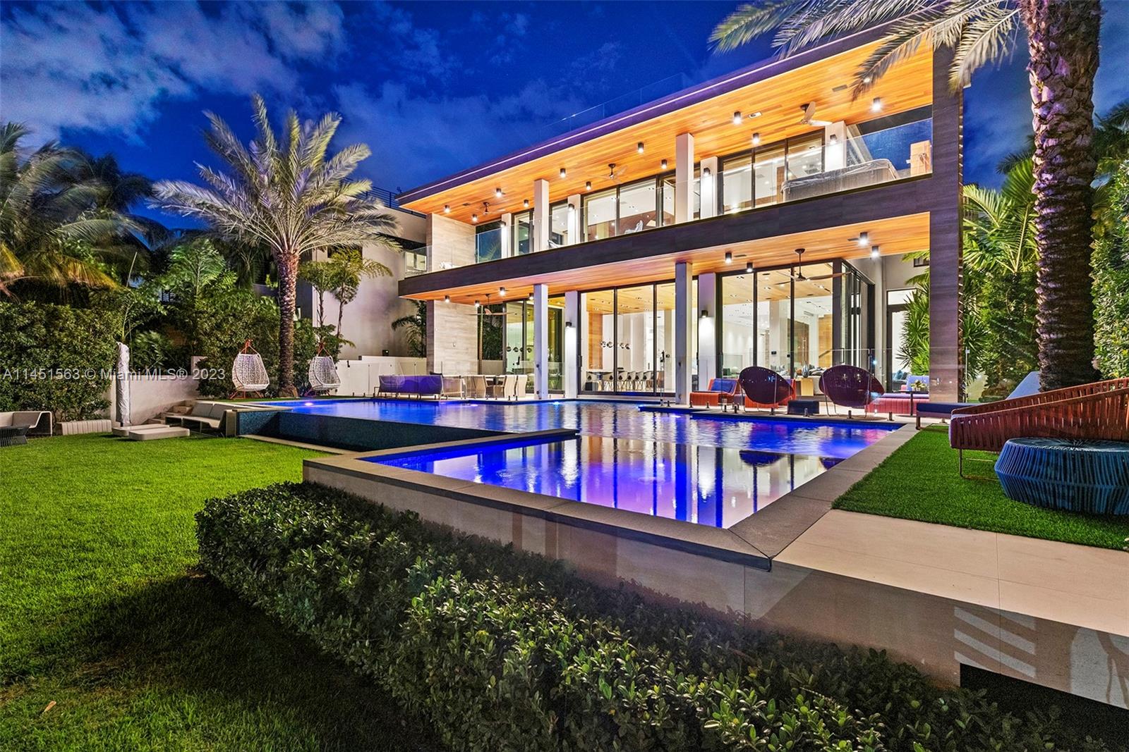 Rental Property at 5201 Pine Tree Dr, Miami Beach, Miami-Dade County, Florida - Bedrooms: 7 
Bathrooms: 9  - $112,500 MO.