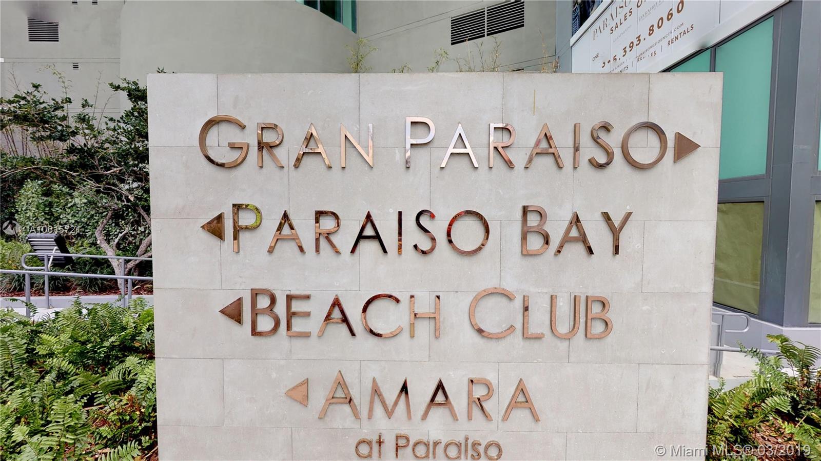 PARAISO BAYVIEWS CONDO - Residential Lease