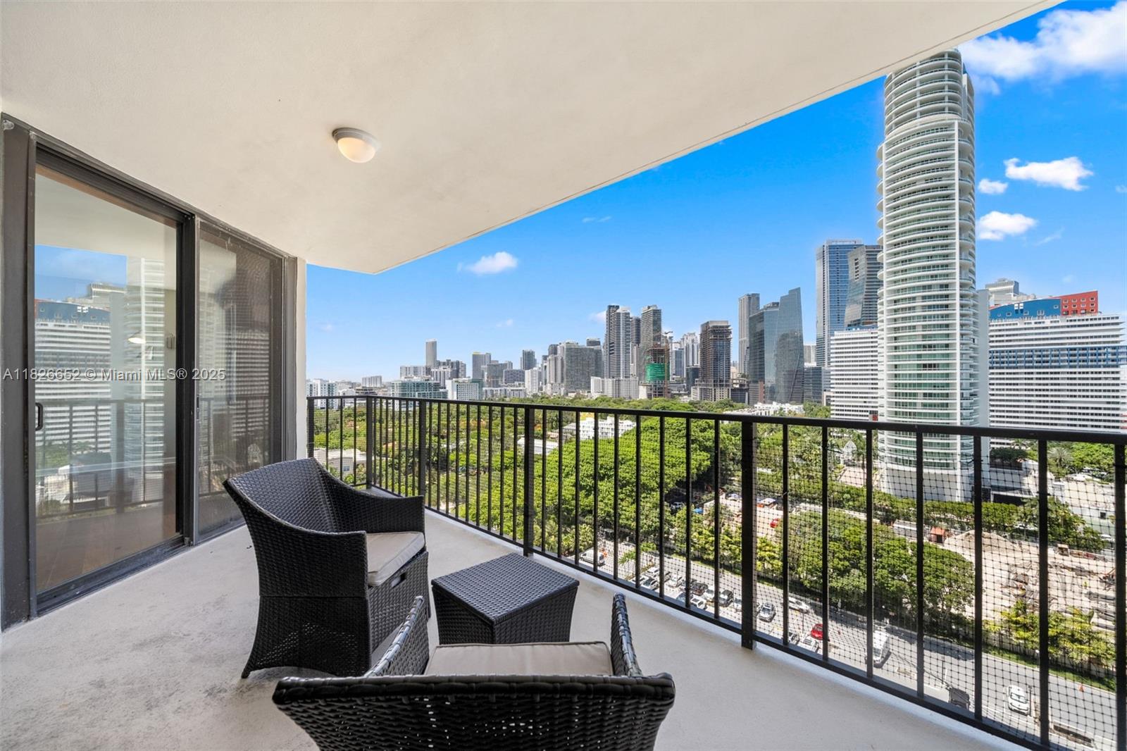 Enjoy stunning bay and skyline views from this 17th-floor 2-bed, 2.5-baths unit at Brickell Place. This spacious residence offers a split floor plan, large private balcony, updated kitchen, and ample closet space. The primary suite features an en-suite bath and walk-in closet. Located in the sought-after B Tower, Brickell Place is a full-service Bayfront community with 2 pools, tennis courts, pickleball courts, gym, marina, valet, and 24/7 security. Unit features 1 parking spot and 1 storage unit. Ideally positioned on the quiet side of Brickell Ave, yet minutes to top restaurants, shops, and the financial district. Building is closed to completing 40 y/o re-certification.