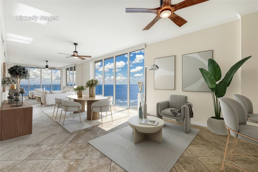Photo of 704 N Ocean Blvd #1001, Pompano Beach, FL 33062 (MLS # A11910906)