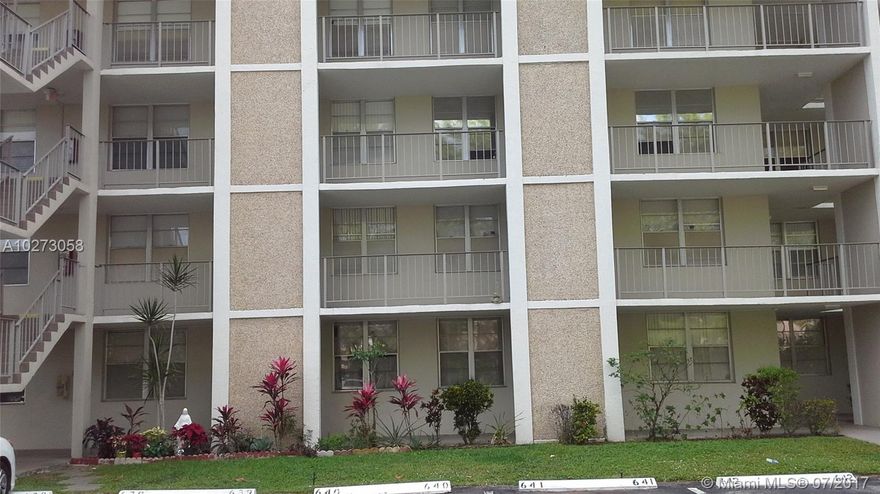 Furnished 2 bedroom, 2 bath unit with great layout, tile floors, walk-in closet and lots of storage.  This is a friendly community with nicely maintained grounds, a community pool and a club house. Lots of activities, active lifestyle, quiet and relaxing community. HOPA verified, but 18+ can live with parents.  Near hospital, bank, transportation and shopping, about 15 minutes from the beach and airport.  Please contact listing agent for showing instructions. HOA requires a minimum $30K salary and a 650 credit score. Contact listing agent for showing instructions.