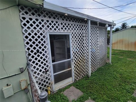 A home in Miami