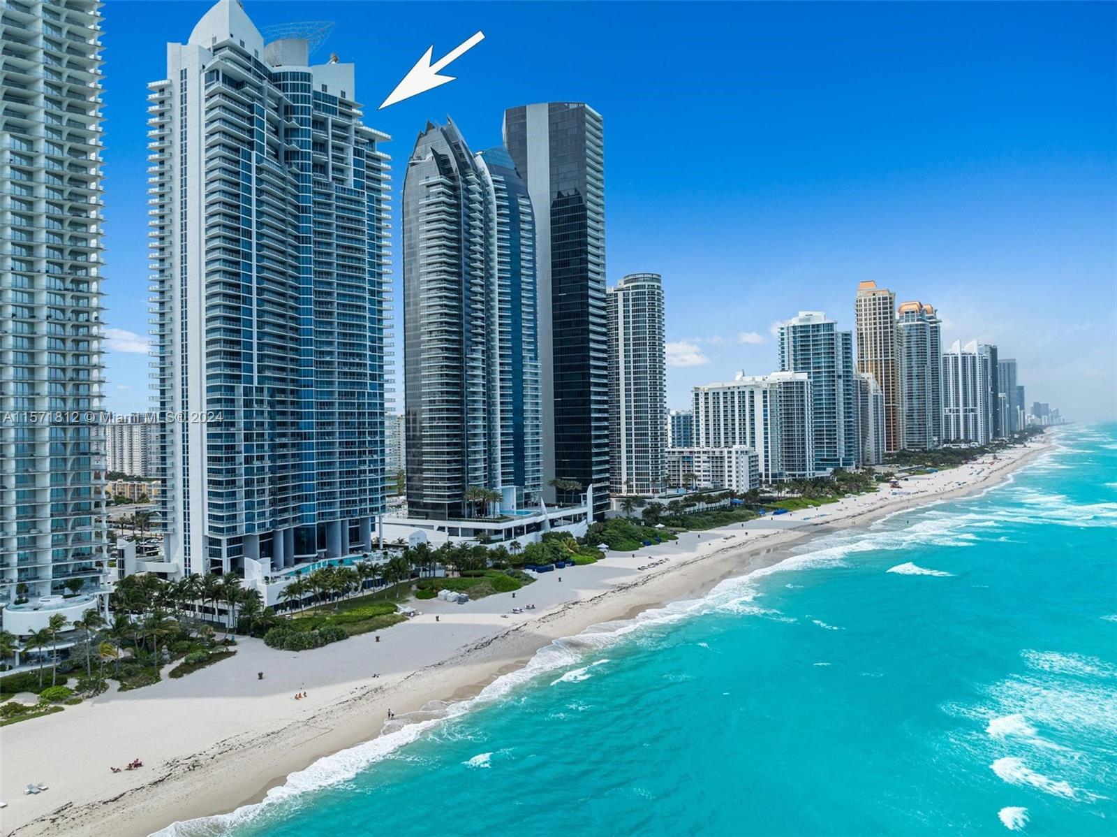 Property for Sale at 17001 Collins Ave 3607, Sunny Isles Beach, Miami-Dade County, Florida - Bedrooms: 2 
Bathrooms: 3  - $2,375,000