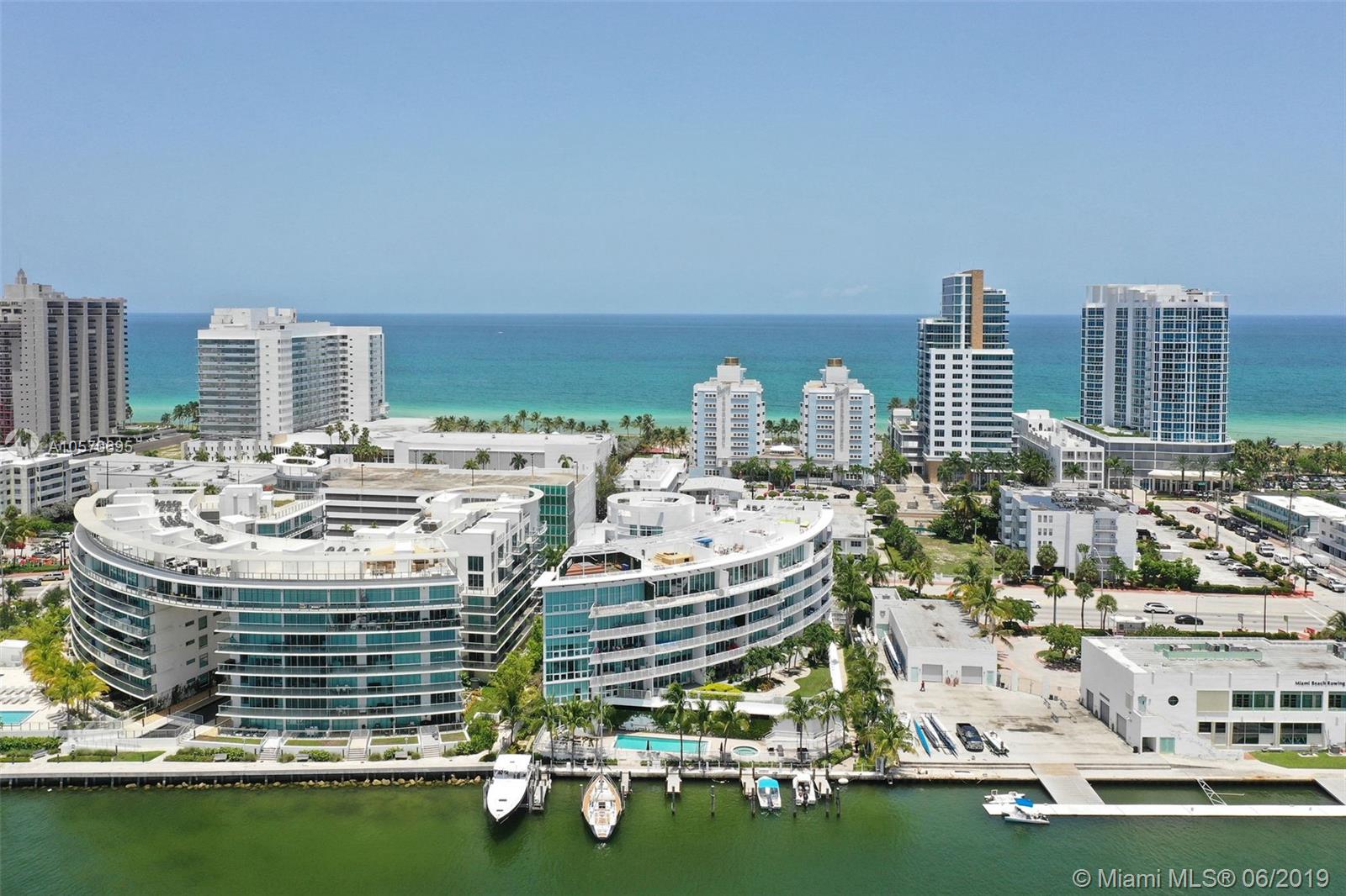 Finally the best 3 bedroom available at the uniquely designed boutique Regatta Condo in trendy North Beach. Amazing bay and intracoastal views from your wide and long patio that is an extension of your living space and gives you a feeling of floating on the water. Floor to ceiling windows in living room and master bedroom, gorgeous wood floors and marble bathrooms with luxurious nautical finishes. The kitchen is expansive with Italian cabinets and granite counters. Closets are built out and the condo comes with 2 parking spaces. Located just 1.5 blocks to the beach and just blocks to restaurants and shopping and the O Cinema and Band Shell. The North Beach Town center Master Plan was just approved so grab this calm relaxing waterfront condo just 3 blocks to the future action !