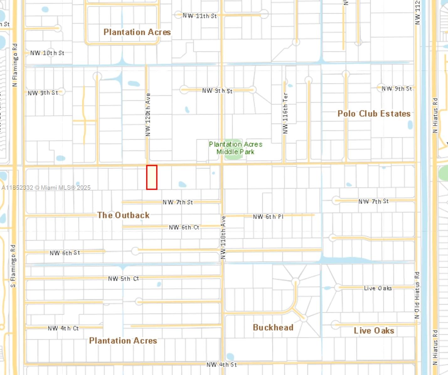 11940 NW 8TH ST LOT 1