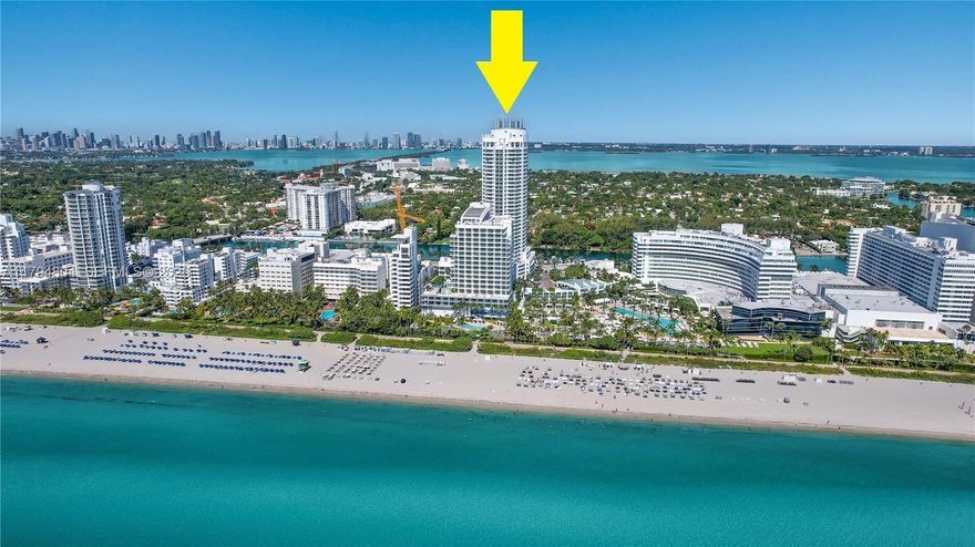 Enjoy full service, vacation-style living in this newly remodeled furnished turnkey corner unit at the Fontainebleau II / Tresor. Offering floor to ceiling glass windows, 2 private balconies, spacious living room with sleeper sofa, open kitchen layout, king bed in master bedroom with walk in closet, washer/dryer & more. Enroll in hotel rental program & receive income while away! The Fontainebleau Resort offers luxury amenities on 22 oceanfront acres including award-winning restaurants, LIV night club, Lapis spa & state-of-the-art fitness center. Maintenance fees include: AC, electricity, valet + daily free breakfast in the owners lounge. Click the virtual tour link to see video of property.