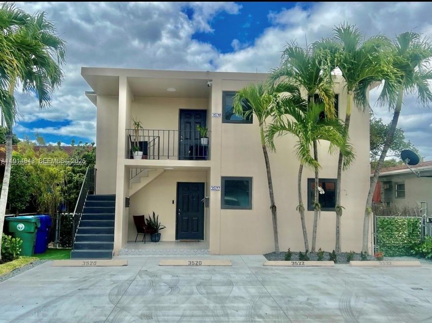 Unique opportunity in the area! Fully renovated duplex in Miami 33133, ideal for living in one unit and renting the other or maximizing income with both. Each unit features modern finishes, updated kitchens, renovated bathrooms, and bright living areas. The property includes a comfortable backyard with spacious storage and a covered outdoor area perfect for family gatherings and barbecues. Located near Coconut Grove, Coral Gables, Brickell, major highways, UM, shopping, dining, and entertainment. High rental demand, strong appreciation, and move-in ready.
Property has security cameras. Showings with 24-hr notice