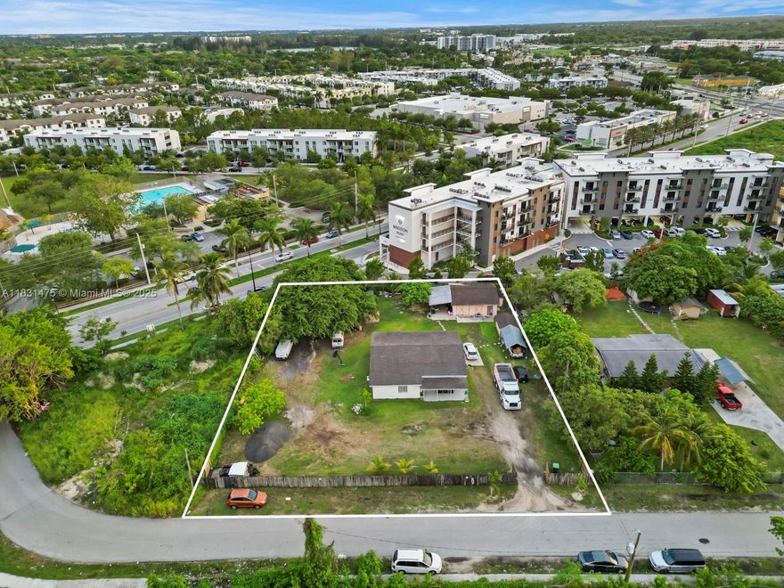 Great potential to build, the property is being sold for the land, the structure is irrelevant to the sale.  This property has a zoning designation of Mixed-Use Main Street “MM” and is located within the Naranja Community Urban Center. 

The Property is zoned Mixed-Use Main Street and allows to build up to four stories in height by right. *additional height and density may apply under the Live Local Act. surrounding lots are for sale too for maximum building potential.  For more information, please call listing agent.