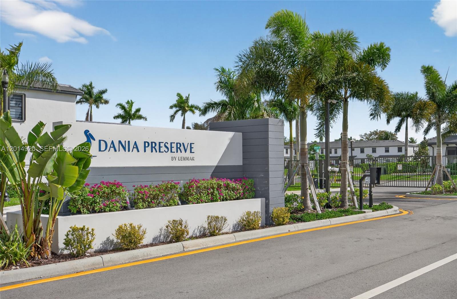 DANIA PRESERVE - Residential Lease