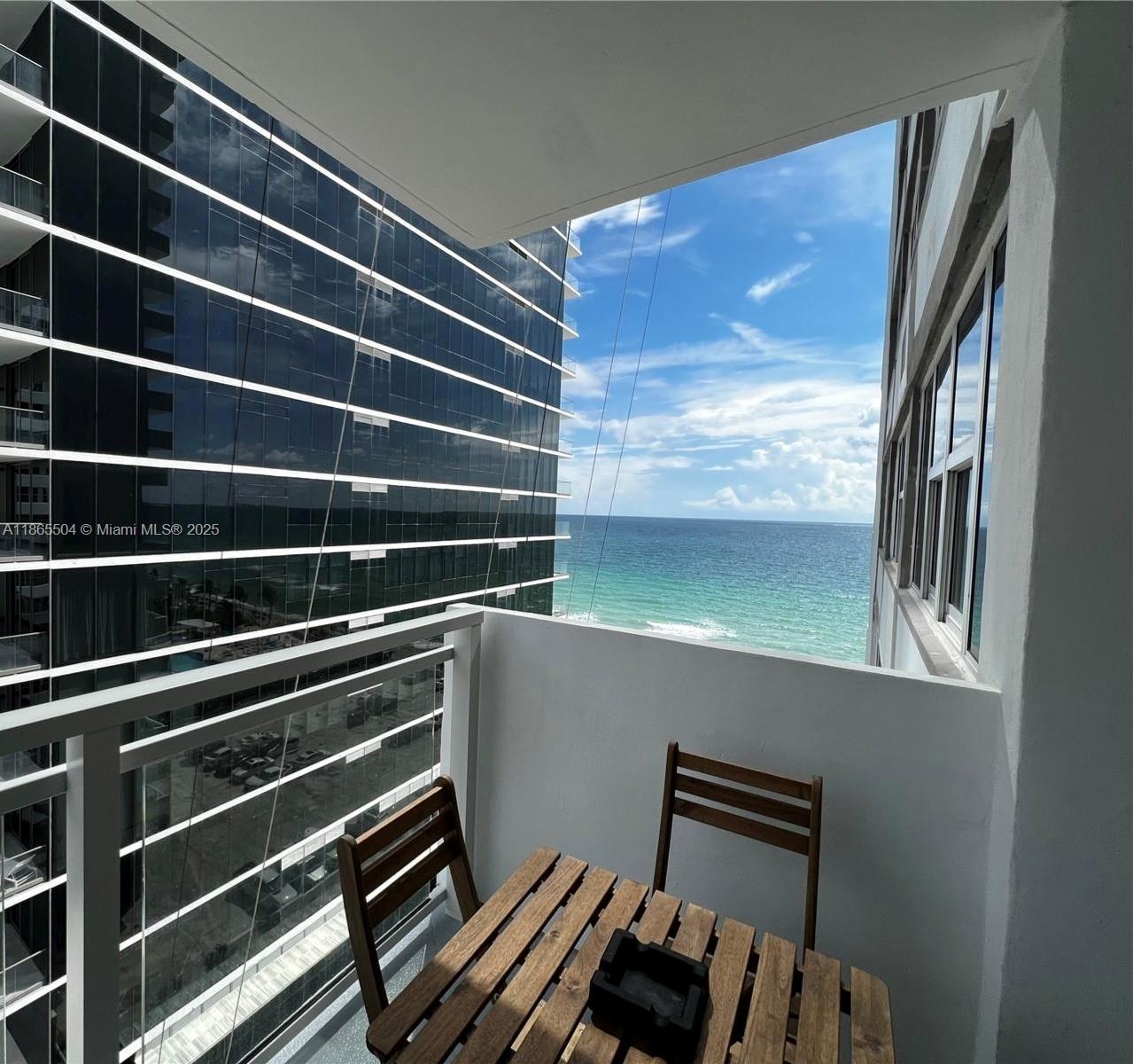Fully renovated and furnished 2BR/2BA oceanfront unit with stunning ocean and city views from a spacious balcony. Features include a split floor plan, stainless steel appliances (gas stove, fridge, dishwasher, microwave), and modern finishes throughout. Located in the desirable Parker Plaza, offering resort-style amenities: private beach access with beach service, heated pool & spa, fitness center, sauna, steam room, BBQ area, billiards, 24/7 concierge, valet, on-site café and market. Rent includes assigned parking, water, basic cable, and pest control. Prime Hallandale Beach location—walk to shops, dining, and more!