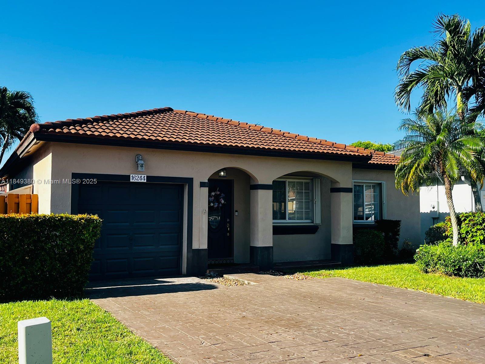 Charming and spacious 3-bedroom, 2-bath home with a relaxing Jacuzzi, featuring a functional layout and seamless flow, ideal for families or professionals. Enjoy natural light, inviting ambiance, and comfort throughout. Located in a desirable area at West Kendall with easy access to shops, dining, schools, and major roads. Pet-friendly (up to 20 lbs). A perfect blend of convenience and lifestyle. Now available for showings—schedule your visit and make this beautiful home yours!