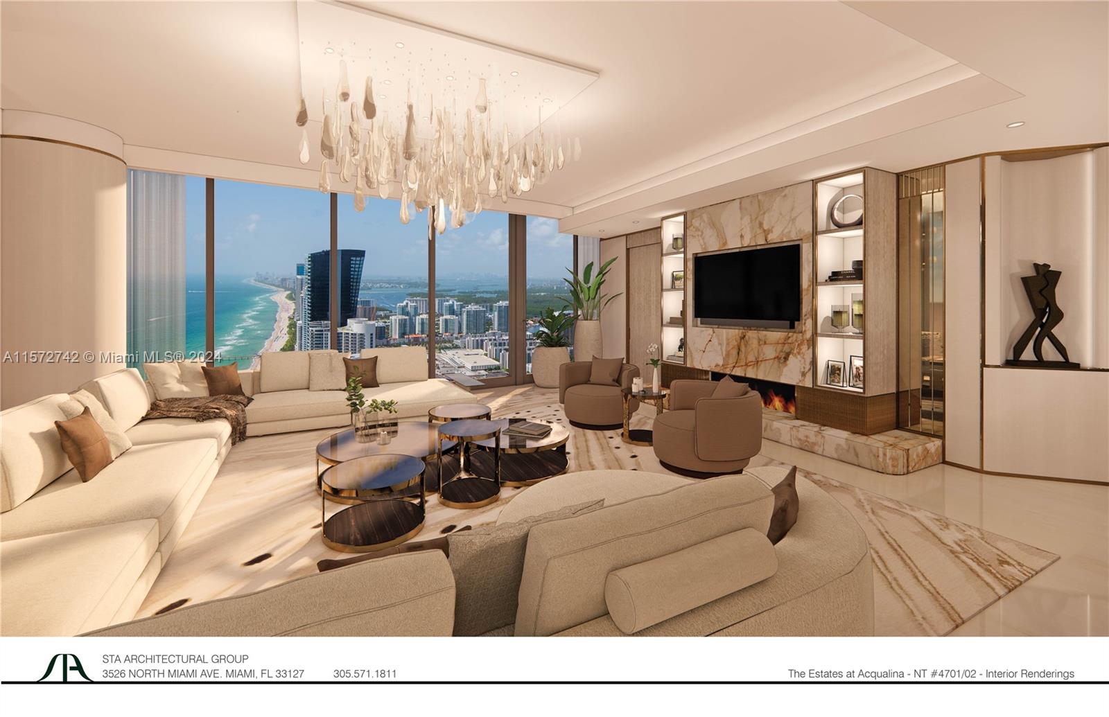 Property for Sale at 17975 Collins Ave Ts 47, Sunny Isles Beach, Miami-Dade County, Florida - Bedrooms: 5 
Bathrooms: 7  - $28,950,000