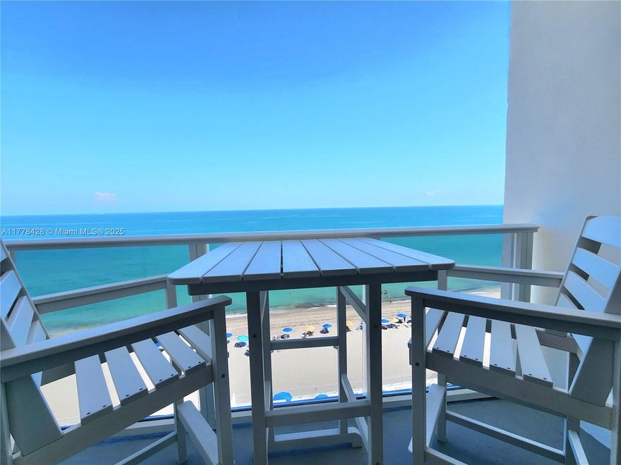 AFFORDABLE OCEANFRONT LIVING AT IT'S BEST! ~ INDULGE IN THE PANORAMIC OCEAN VIEWS UPON ENTERING!
~ AVAILABLE SEPT 22ND THRU DEC 31ST, MIN. 30 DAYS. ~ Everything Is Here For Your Comfort & Convenience. Impeccably Maintained w Updated Bathrooms, & New Washer/Dryer. Includes Utilities, Internet, Taxes, and 1 Private Assigned Parking Space and 1 Valet Space.  Private Beach Access, Heated Pool & Spa, Pool & Beach Attendant, Oceanfront Fitness Center, New Publix Grocery Across Street. Ref. Security $1,500, Registration $250, Monthly Cleaning $100/mo, Exit Cleaning $250. ~ Available 30 Day Minimum and More. NO PETS. AVAILABLE DECEMBER & APRIL $6,500/MO, OFF SEASON MAY THROUGH NOVEMBER $4,500/mo.  ~ All Short Term Rentals are Paid In Full Prior To Move in. (For Sale, Must Cooperate w Showings)