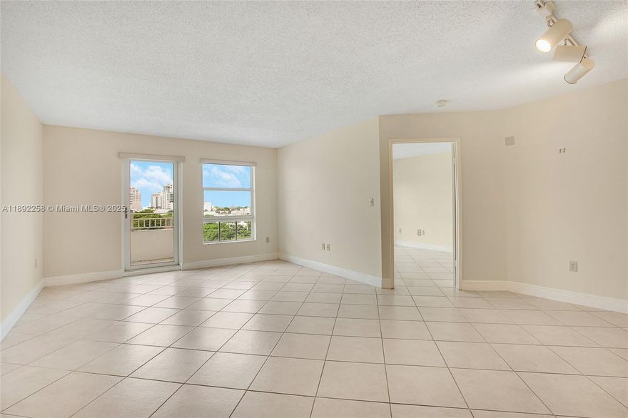 Enjoy beautiful skyline views of Coral Gables from this corner 2 bedroom / 2 bathroom unit at sought after Gables Terrace Condominium. One of the few units available with a terrace. Bright unit with a thoughtful split bedroom floorplan and all tile flooring throughout. Open kitchen with all stainless steel appliances. Ample storage with newer closet doors. Walk-in closet in master. Washer & dryer in unit. Covered assigned parking space. The building’s amenities include on-site security, pool, gym, meeting room & guest parking. Central location in the Coral Gables area, on Douglas Road, short walk to Miracle Mile, Coral Way, shops, restaurants & more! Easy access to airport & downtown areas.