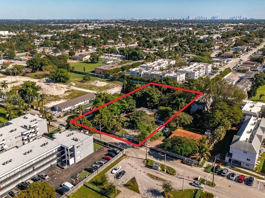 LOCATION, LOCATION, LOCATION. Zoned 4400/MULTI-FAMILY - 3 STORY the city of Opa Locka permits the construction of up to 33 units. Unlock a lucrative development opportunity with this strategically located 1.1054 acres / 48,150 sf  commercial lot in close proximity to major amenities. Key highlights include its prime location near the AMAZON WAREHOUSE, Executive Airport, and shopping centers, presenting a favorable environment for a dynamic and profitable residential space. This investment opportunity, strategically positioned in a thriving commercial district, is primed for substantial returns. Seize the chance to lead in the area's growth. PERFECT FOR INVESTORS WITH A VISION.