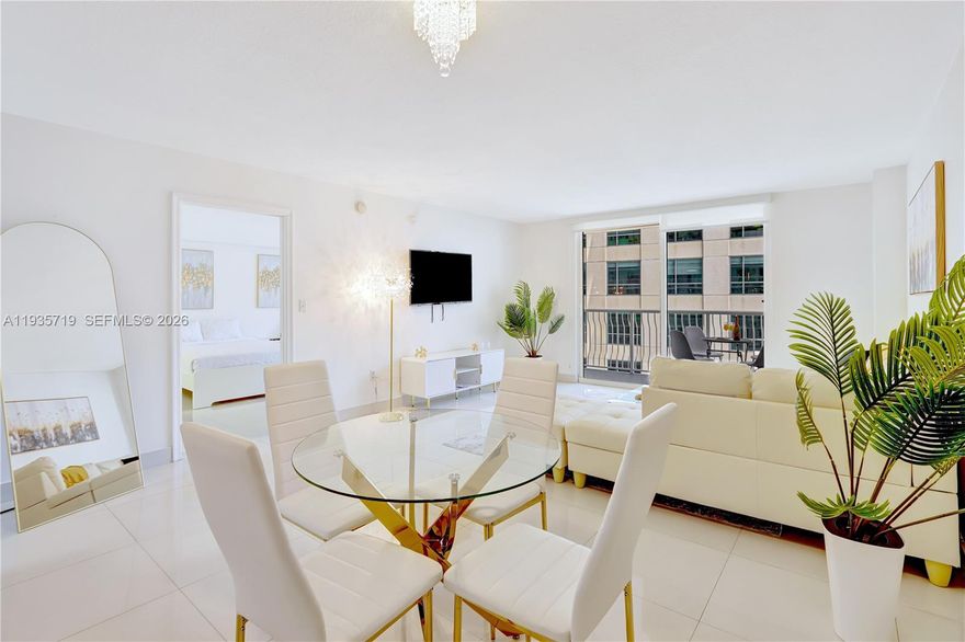 Exceptional investment in the Heart of Brickell. Fully furnished, turn-key 1 bed/1bath. Move in or start renting immediately, daily rentals allowed on Day 1! AIRBNB ALLOWED. You'll be captivated by the tastefully decorated space & impressive city views from your private balcony. This residence features a perfectly designed floor plan, porcelain tile flooring, and two built-in walk-in closets. Located in a resort-style building, amenities include: Concierge,Valet parking ,2 Pools, Jacuzzi, Gym , Sauna, Game Room ,Social Lounge, Kids Room, BBQ Area. Just steps from Miami’s top restaurants and shopping, and minutes from the beaches and MIA Airport. HOA includes internet, cable, and water. No rental restrictions. Incredible opportunity! Seller motived,bring your offer!