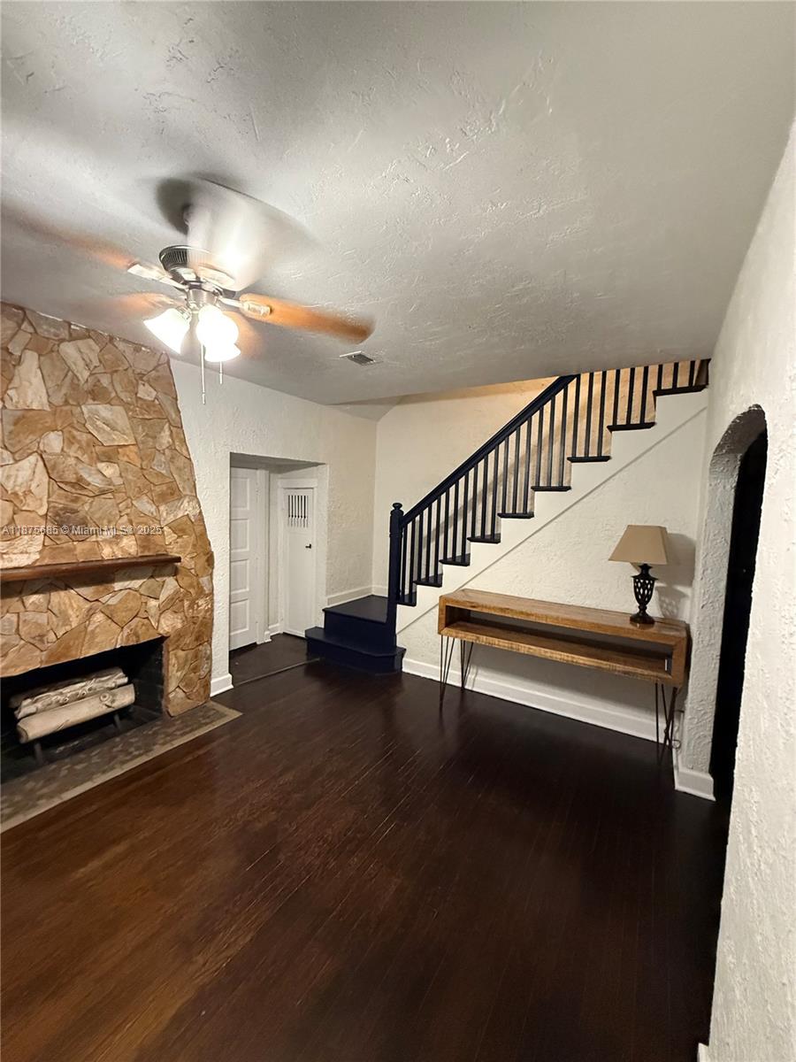 Live your best Miami life in this bright, updated 3BR/2BA Shenandoah home. Inviting space in a peaceful, tree-lined, central neighborhood. Features include a brand-new kitchen, central AC with Nest, abundant natural light, and ample closets: two walk-ins in the dreamy primary suite. The renovated en-suite has a double showerhead for daily spa vibes. Step out to your private fenced oasis with mango, avocado, banana, and citrus trees. Entertain, sunbathe, or just escape. included: washer/dryer, driveway parking, pets welcome, partial furnishing option. Available Oct 1 or before.