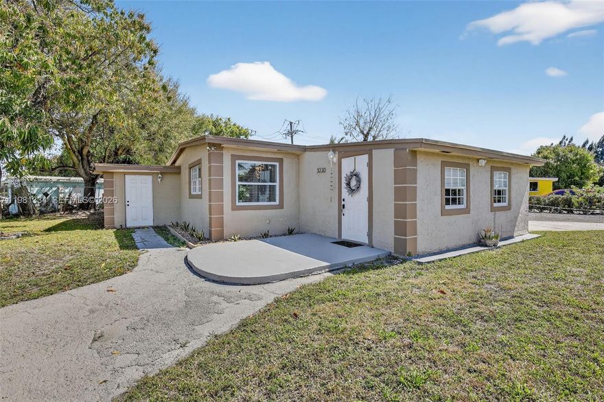 Beautiful 4 bedroom, 2-bath in the heart of Lauderhill. 
This move-in-ready property is in excellent condition and offers a bright, open layout perfect for comfortable living. Spacious backyard, ideal for gatherings or relaxing outdoors. A perfect opportunity for buyers looking for a newly remodeled property in the heart of Lauderhill. Roof 2016, A/C unit 2024.