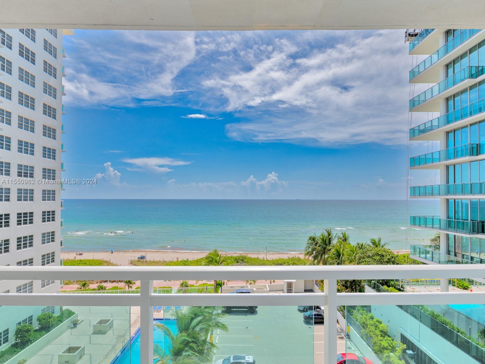 Rental Property at 6917 Collins Ave 815, Miami Beach, Miami-Dade County, Florida - Bedrooms: 2 
Bathrooms: 2  - $6,000 MO.