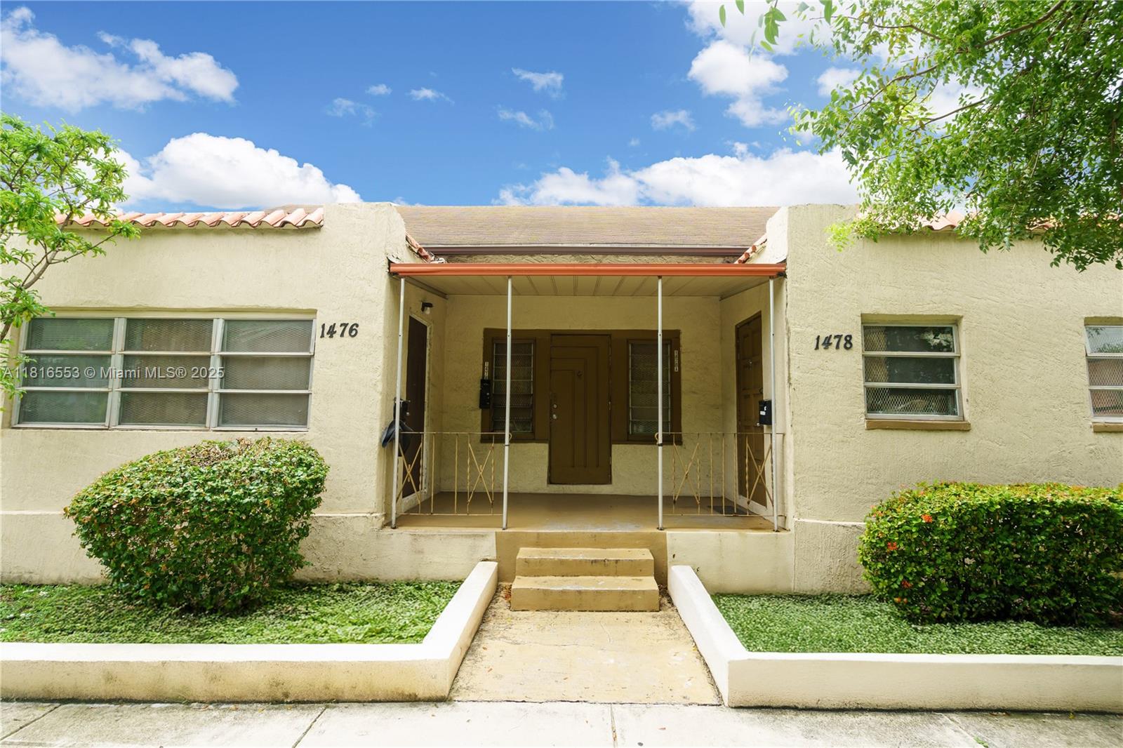 Turnkey rental income Triplex in Little Havana. Ideal for an investor looking to start making money from day one! Zoned Multifamily property with a layout and lot size that allows an additional unit to be built. The roof was re-done in 2010. Very centrally located, only blocks away from historic Calle 8, and a short drive to Downtown Miami, Miami Beach and Brickell. With very few vacancies in the past 20 years, don't miss out on this incredible investment opportunity with steady income and growth potential.