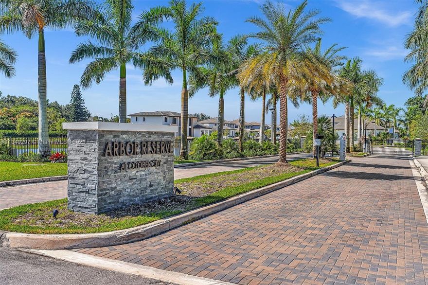 SPECTACULAR Newer construction in upscale boutique community in Cooper City. This elegant and modern 2-story home boasts 5 Bedrooms, 4.5 Baths and spacious loft. Customized kitchen w European-style cabinetry & Britannicca quartz island, countertops & backsplash. Built in conventional wall (double) oven w microwave. Double height ceiling in foyer & great room. Sound system in family room. 3-car garage w Epoxy floor coating, outlet for electric car charging. Luxurious 1st Floor master bedroom & spa-type master bath featuring double rain shower. All impact windows and doors & large patio w plenty of room for pool/spa & outdoor kitchen. Gated community located in desirable Cooper City. A-rated schools. Nearby shopping, dining, parks & recreation. A RARE GEM! WONT LAST!