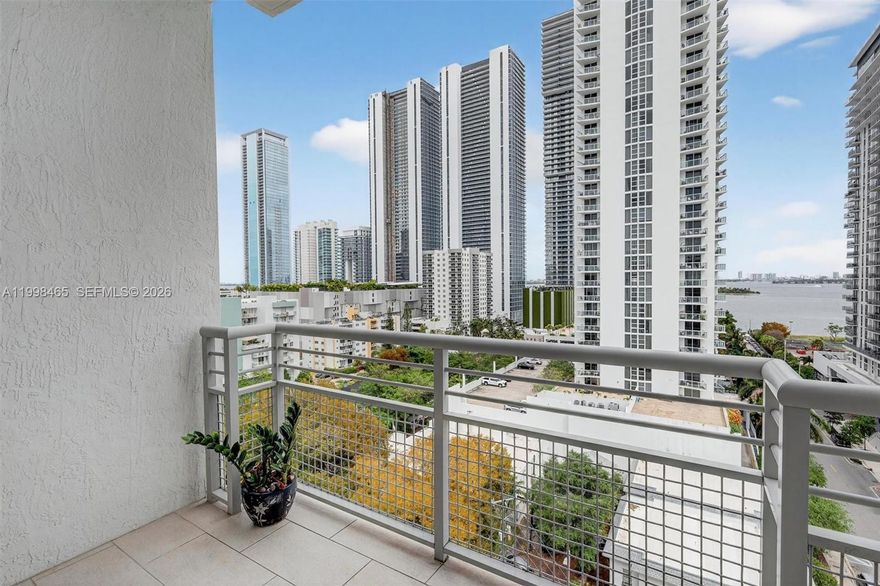 NOTE PRICE REDUCTION! Wake up to beautiful city and water views in this exceptional 1-bedroom  1 bath plus den loft-style residence in sought-after Edgewater. Designed by Revuelta Architecture, this light-filled home features 10-foot ceilings, floor-to-ceiling windows, rectified porcelain floors throughout, w stainless steel appliances, offering the perfect balance of modern design and everyday comfort. With resort-style amenities including a pool, jacuzzi, gym, and business center, plus a prime location near parks, shopping, dining, and Miami’s top lifestyle destinations; this residence is ideal for anyone looking to enjoy the very best of urban living. Very close to Wynwood & the trendy Design district, stylish, convenient, and move-in ready, this is the kind of property that captures attention and feels like home the moment you walk in.