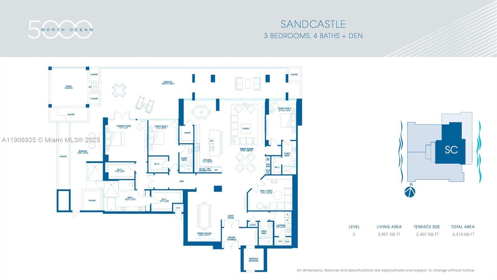 5000 NORTH OCEAN CONDO - Residential