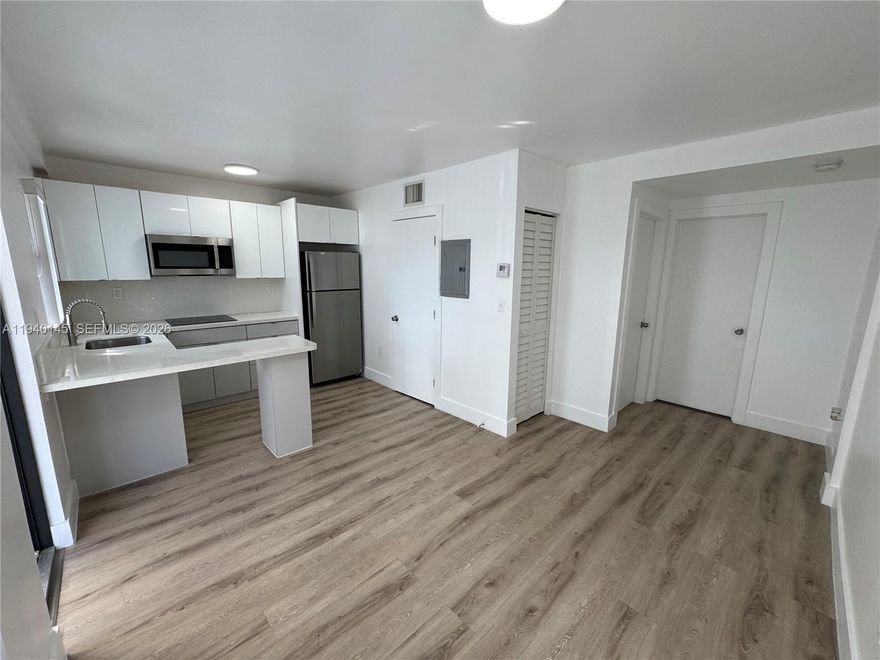 FAST APPROVAL! Recently renovated 1 bedroom/1 bathroom unit walking distance to Wynwood. The unit is located on the first floor. Unit has a refrigerator, washer and dryer, microwave, and cooktop. First months rent and one security deposit required to move in. Rent includes maintenance requests, trash, and fumigation. Electricity and water not included in rent. Tenants cannot have a criminal background and no previous evictions, no exceptions! Must be employed, have US ID or US Passport, and have proof of employment with an employment letter or paystubs. Tenant must provide 2 months worth of bank statements. Residential street parking only.