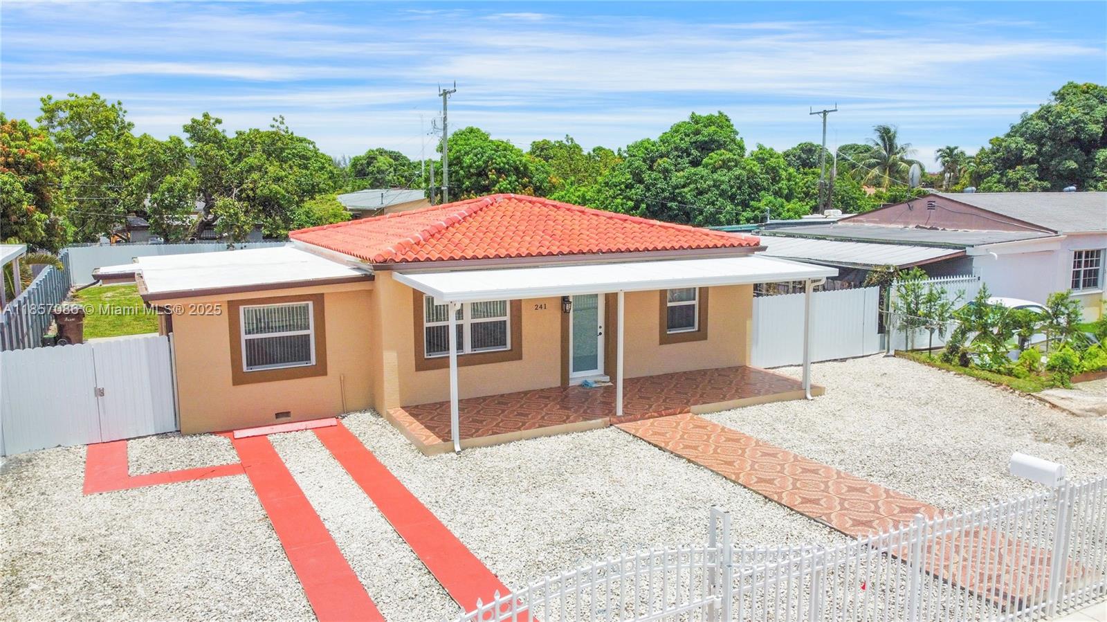 This charming 3-bedroom, 1-bathroom home is located in the heart of East Hialeah. Features include impact windows, a newer roof, tile flooring throughout, a large backyard, and ample parking. The home also comes equipped with a washer and dryer for added convenience. No HOA approvals—move in without the wait! Rental requirements include: tenant application (under attachments), valid identification, proof of income, 3-most recent bank statements, national background search (at tenant's sole cost), first/last/security deposit. Rent includes backyard maintenance. Tenant pays for water, electrical and garbage.
