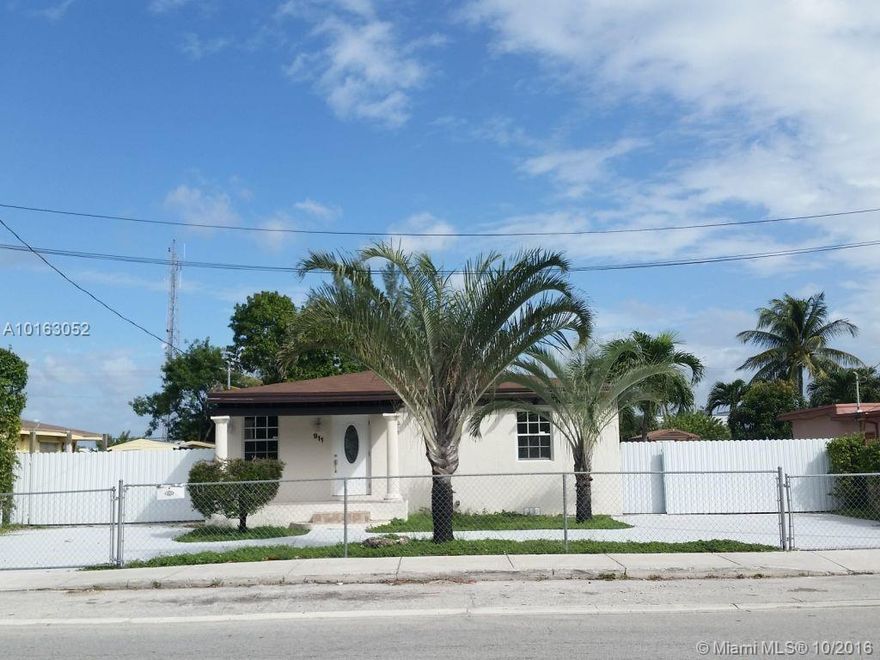 4 bedrooms 2 baths home in highly desirable area of Hialeah, currently one bedroom used as family room, ready to move in, totally remodeled, freshly painted, new roof, back terrace, ceramic floor, stainless steel appliances, large yard, room for pool, boat, etc. Access to back yard from both sides of the property, easy to show, will sell fast.