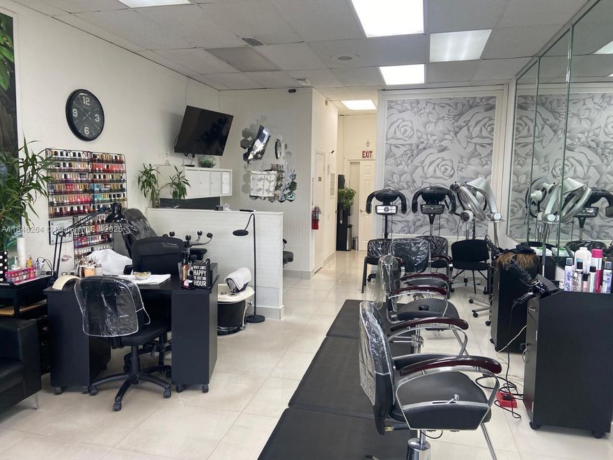 Don’t miss this rare opportunity to own a well-established salon on high-traffic Bird Road. With a loyal client base and strong local reputation, this turnkey operation offers immediate earning potential.Prime, high-visibility location with steady walk-ins,Low monthly rent under $1,600,Seller open to renting two chairs post-sale—great for offsetting costs,Ideal for a stylist or entrepreneur ready to step into a fully operational business with room to grow. NDA required for showings. Please do not disturb owner or staff.



Text Listing agent to schedule Appoitments