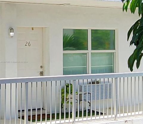 A home in Miami Beach