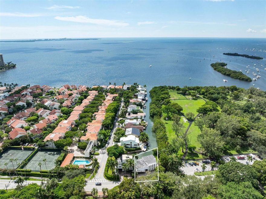 Discover this incredible waterfront residence perfectly positioned in prime Coconut Grove. Featuring 4 bedrooms, 4 bathrooms, & just under 4,000 SF of living space, this waterfront gem is the perfect family home. The light & bright interiors showcase a gourmet kitchen with high-end appliances, modernized bathrooms, & multiple entertaining spaces throughout. Designed for entertaining, the backyard features a boat dock, allowing for quick & easy direct ocean access. Located directly next door to Kennedy park, and only a short walk to restaurants, Coco Walk, marinas, top private schools, & more! This waterfront gem is true Coconut Grove living at its finest!