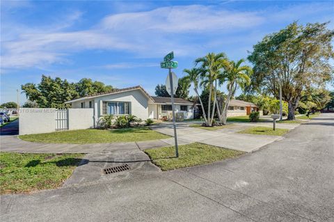 A home in Miami